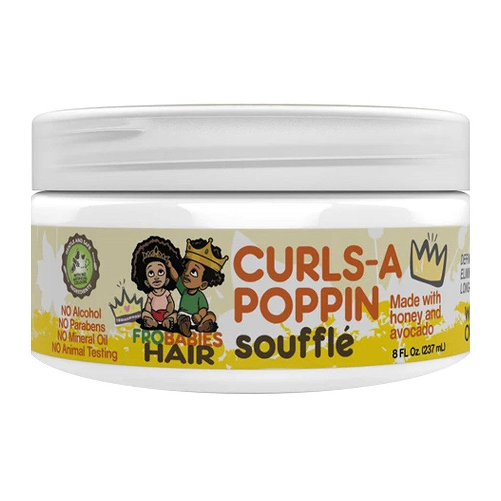 Fro Babies Hair Curls A Poppin Souffle, 8 Oz
